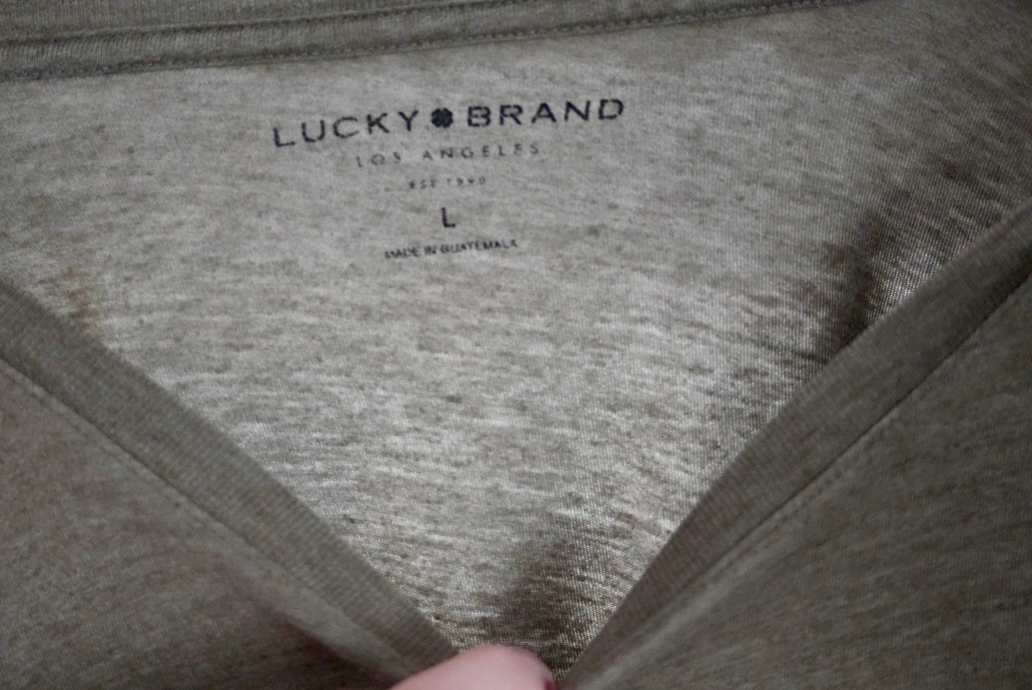 Lucky Brand: T-Shirt Mens L