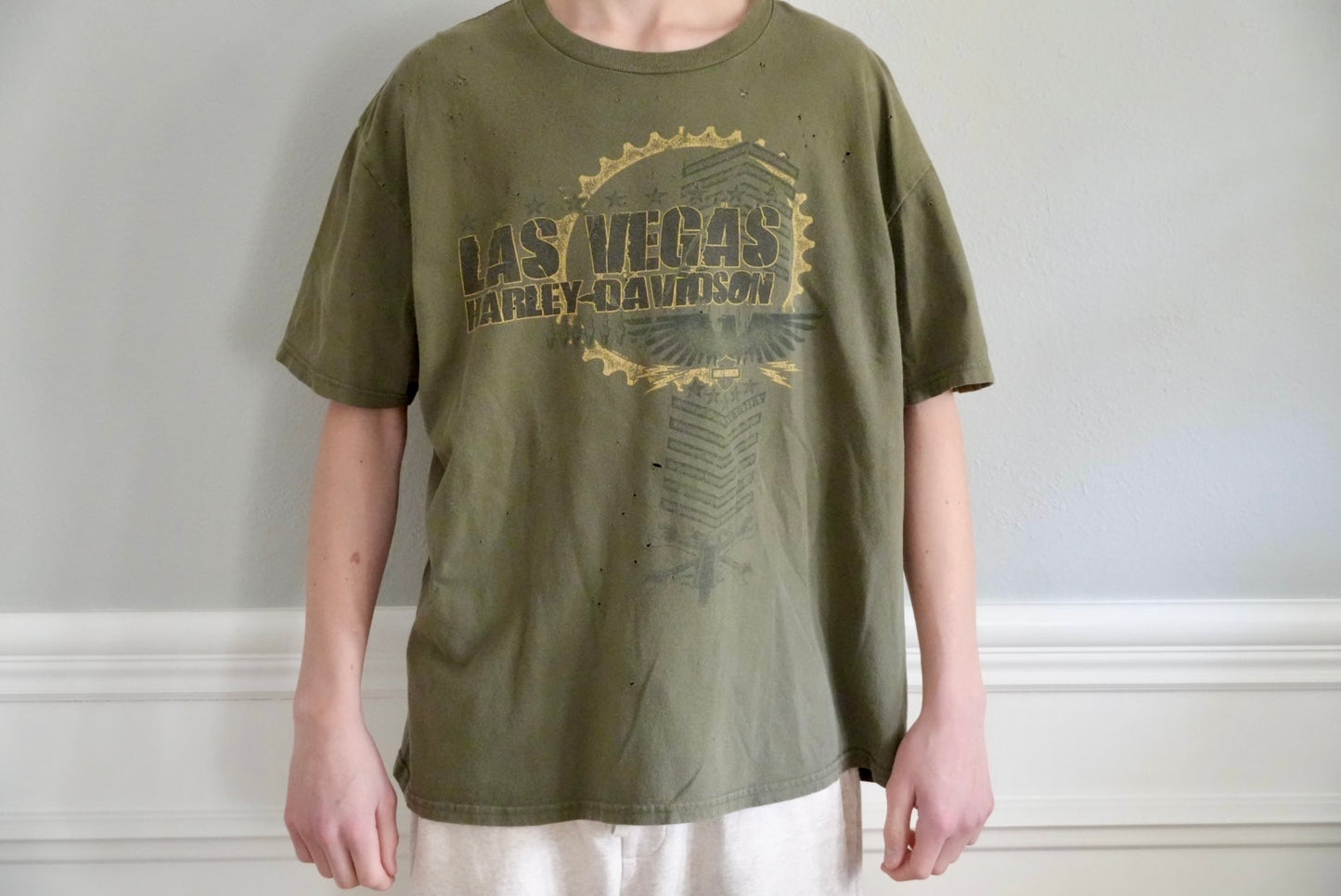 Las Vegas Harley Davidson Mens M
